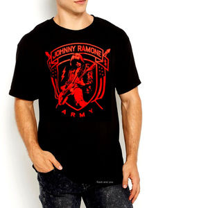 Johnny Ramone Army Ramones punk rock Official T-Shirt M NWT